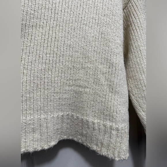 Industry Republic Women's Pink & Ivory Acrylic/Viscose Striped Knit Sweater NEW - Picture 13 of 14